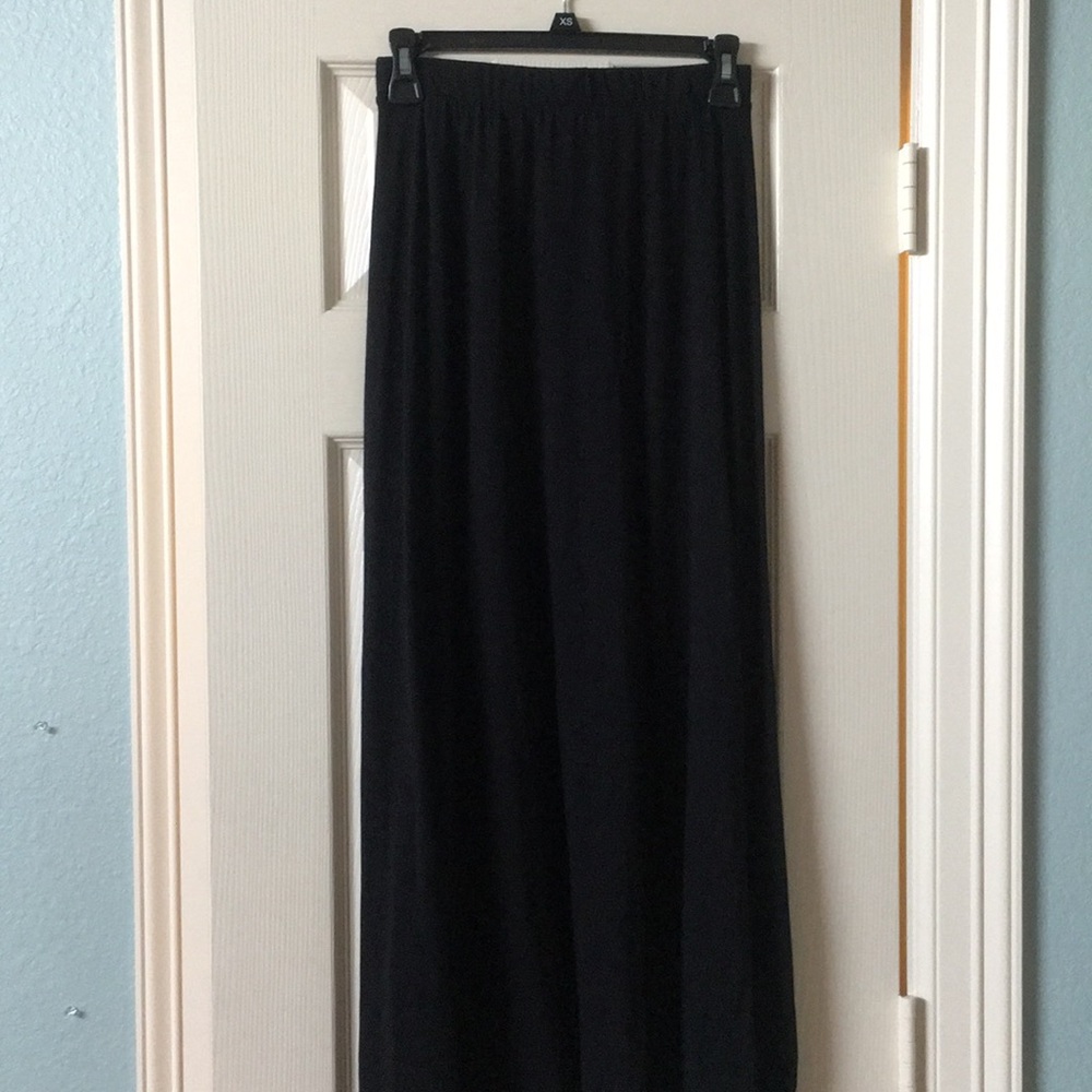 Black maxi shirt